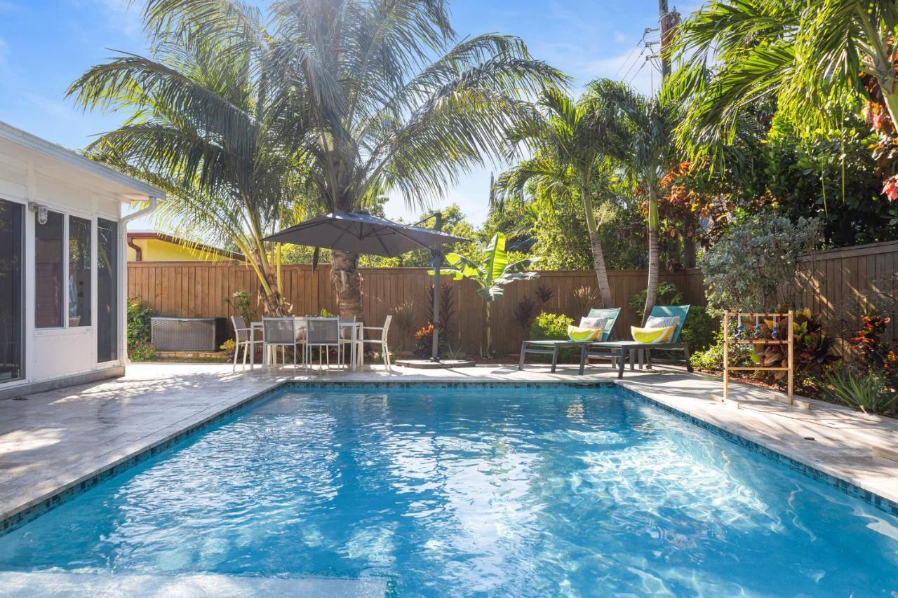 Villa Casa Limon - Private Heated Pool Prime Location & Parking Fort Lauderdale Esterno foto