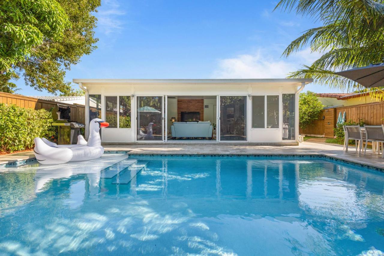 Villa Casa Limon - Private Heated Pool Prime Location & Parking Fort Lauderdale Esterno foto